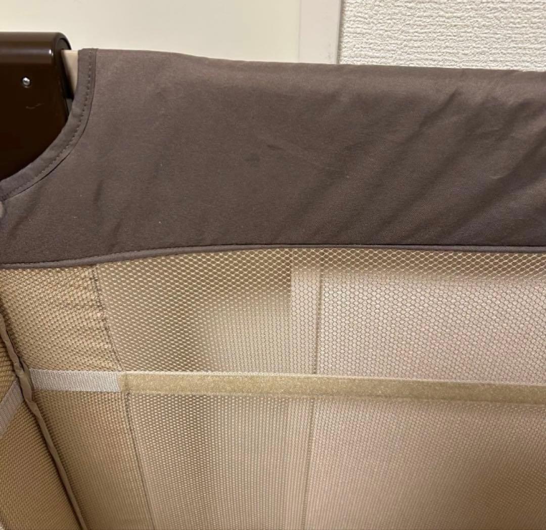 アップリカ　ココネルエアー　ベビーベッド　ココアブラウン