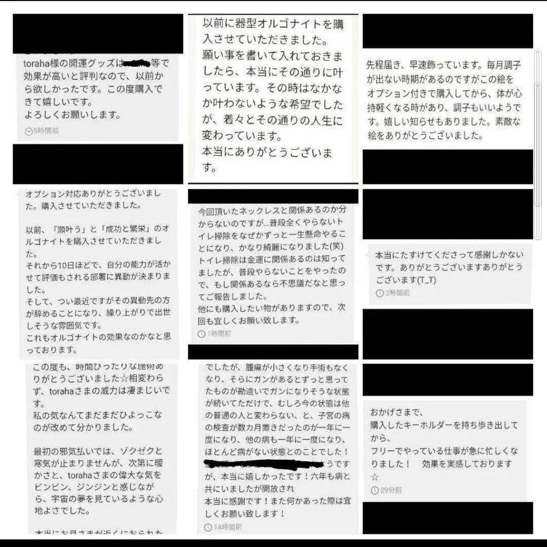 リピーター様（メル78428様）のオプション追加の出品です（護符　オルゴナイト）