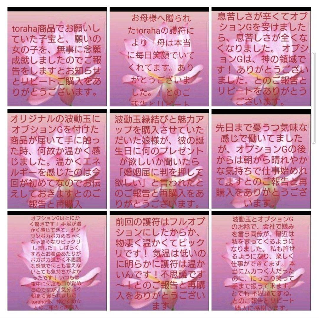 リピーター様（メル78428様）のオプション追加の出品です（護符　オルゴナイト）