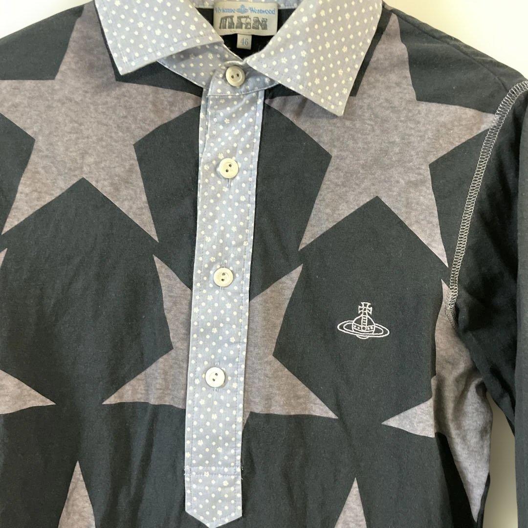 Vivienne Westwood Man 星柄 長袖シャツ 46