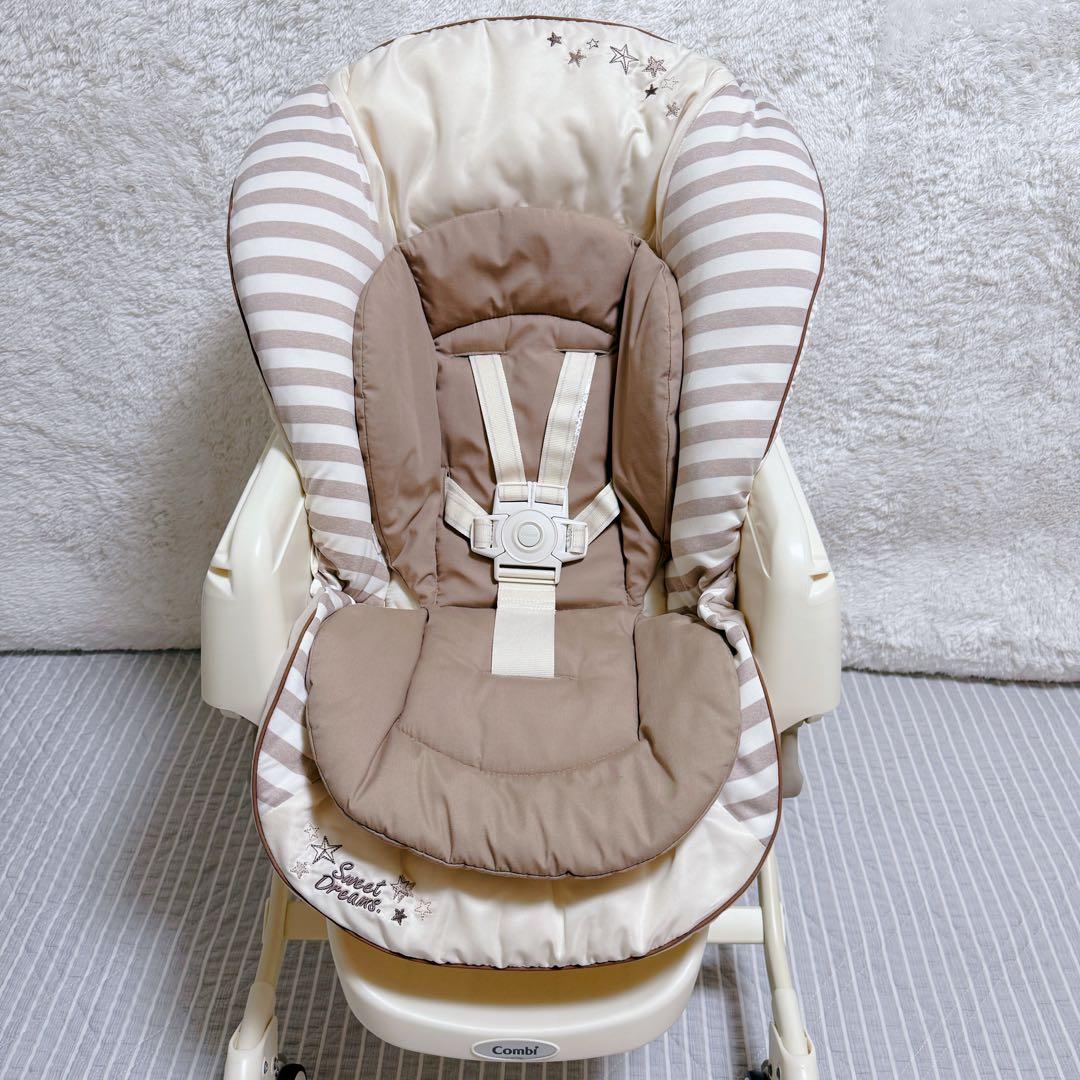 Combi ネムリラ AT AUTO SWING バースデイ限定 ハイローチェア