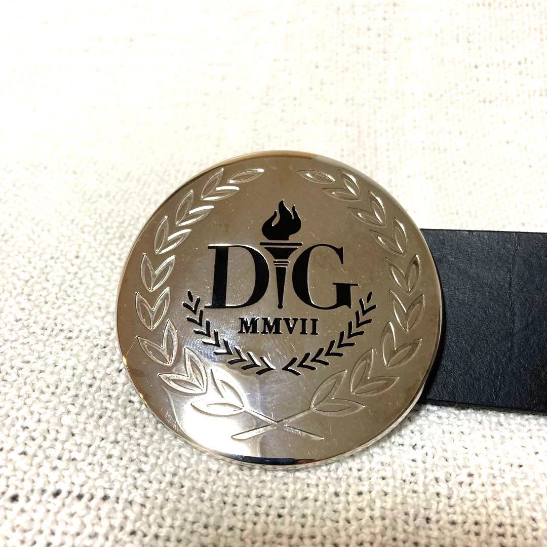 竜*丸様 美品 DOLCE&GABBANA ドルチェアンドガッバーナ レザー ベ