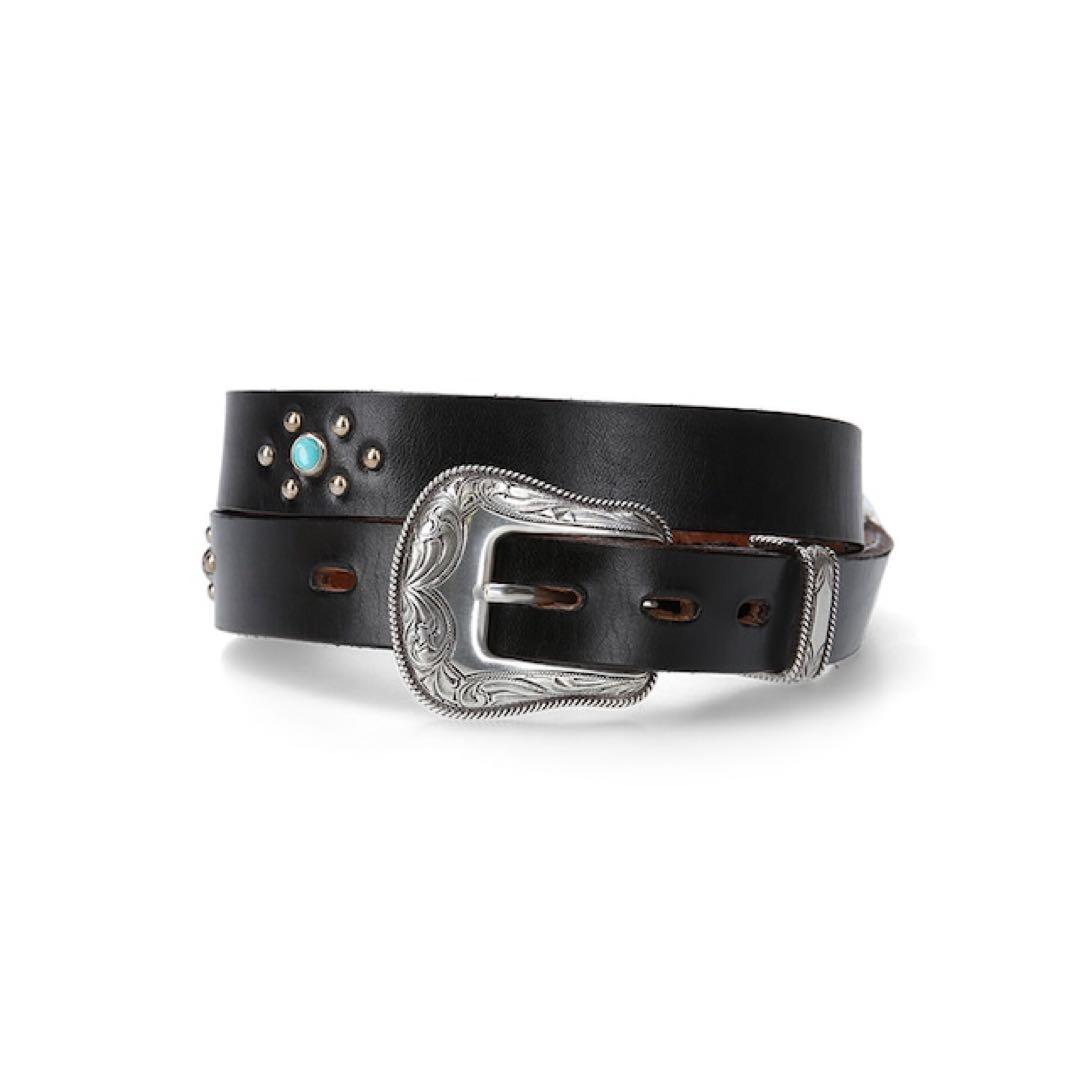 小物 HTC / SD Belt #Western B TQ BLACK 34