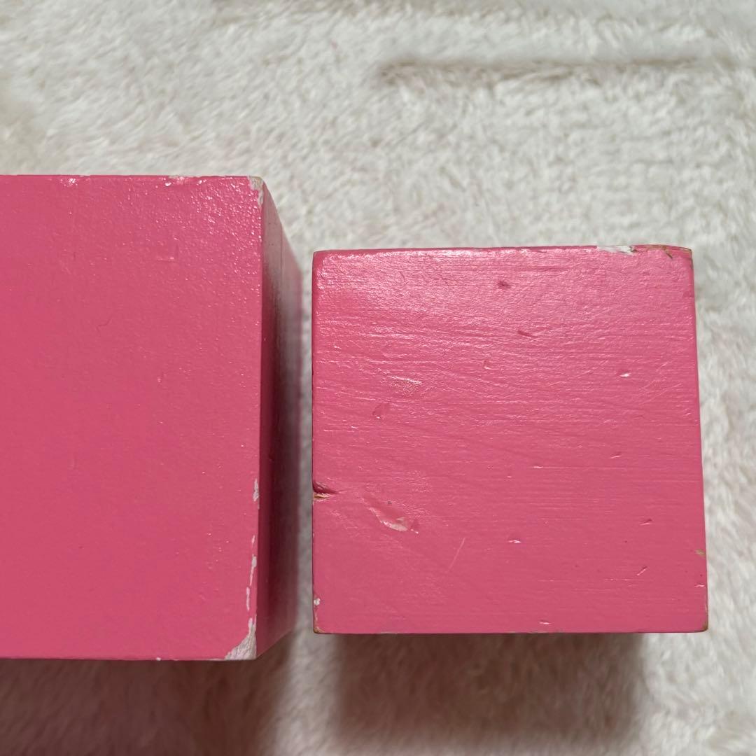 モンテッソーリ ピンクタワー　はめ込み円柱　茶色い階段　感覚教具　まとめ売り