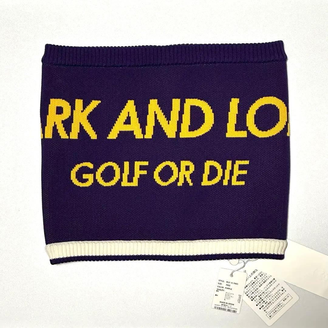 マーク＆ロナ リバーシブル配色ニットネックウォーマー ユニセックス ゴルフグッズ