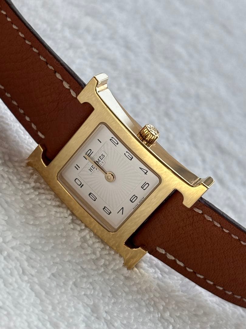HERMES エルメス HH1.201 Hウォッチ 新型文字盤 レディース