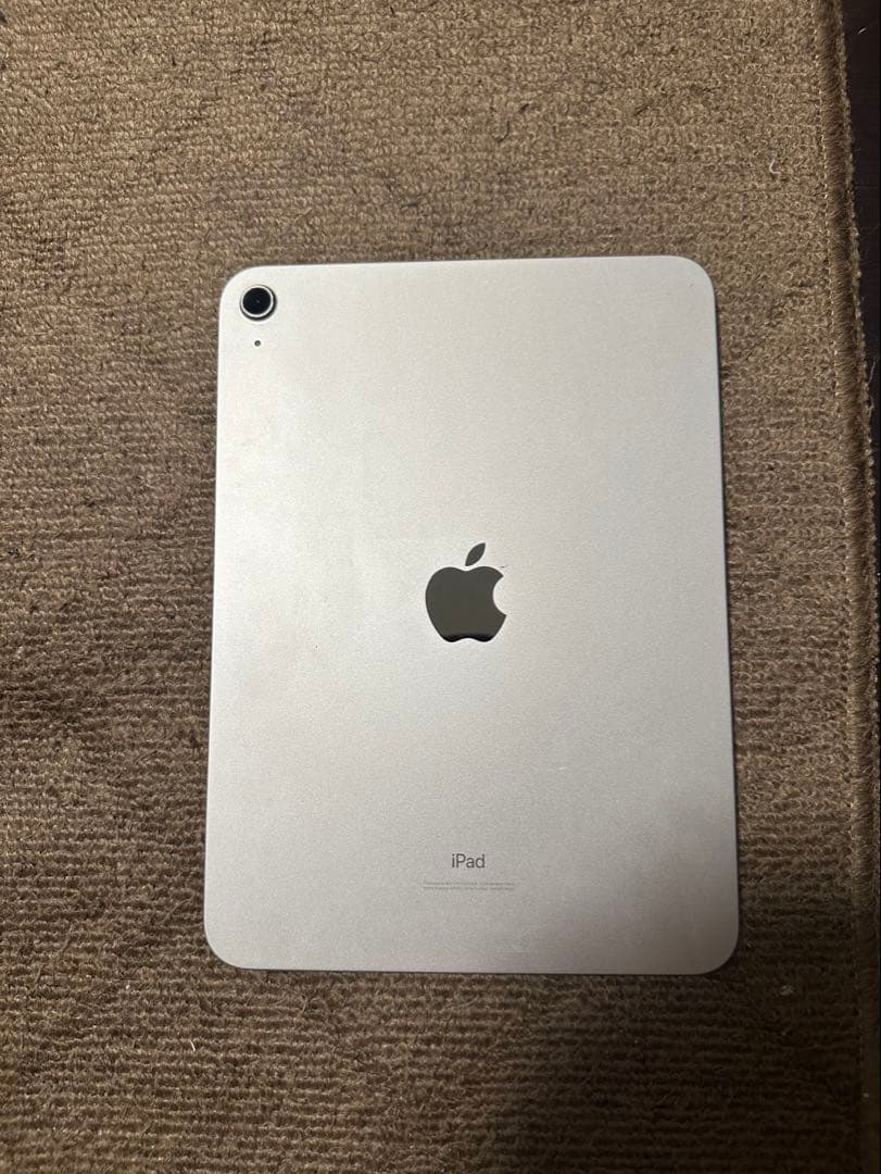 Apple iPad10世代 10.9インチ シルバー 本体 ケース付き