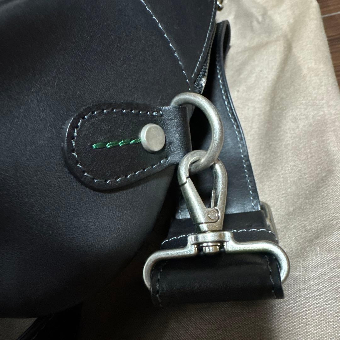 SOMES SADDLE ソメスサドル 本革 ボディバッグ 黒 日本製