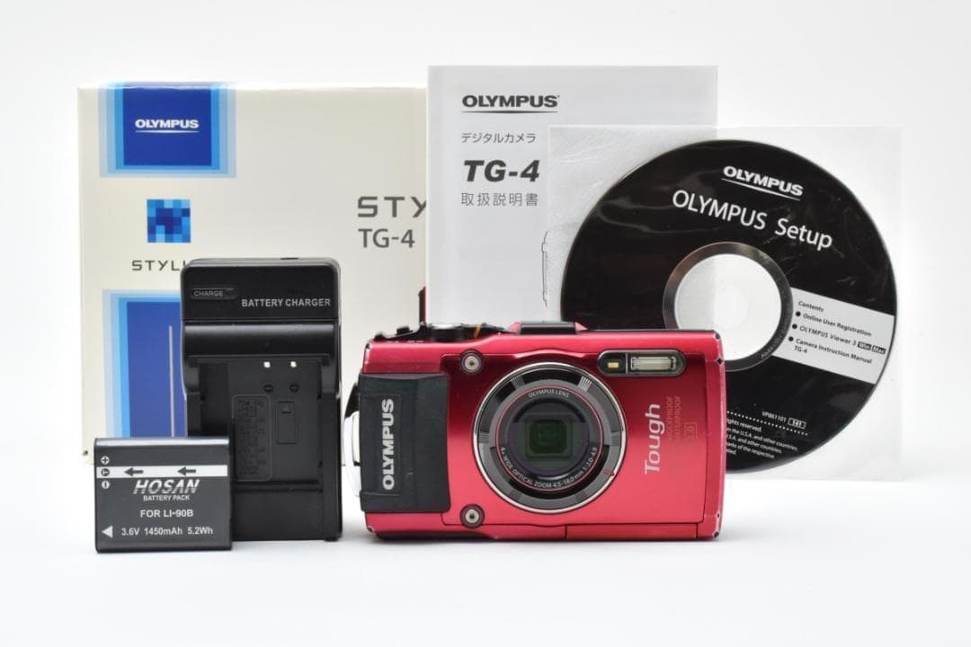 オリンパス　OLYMPUS STYLUS TG-4 《元箱付き》