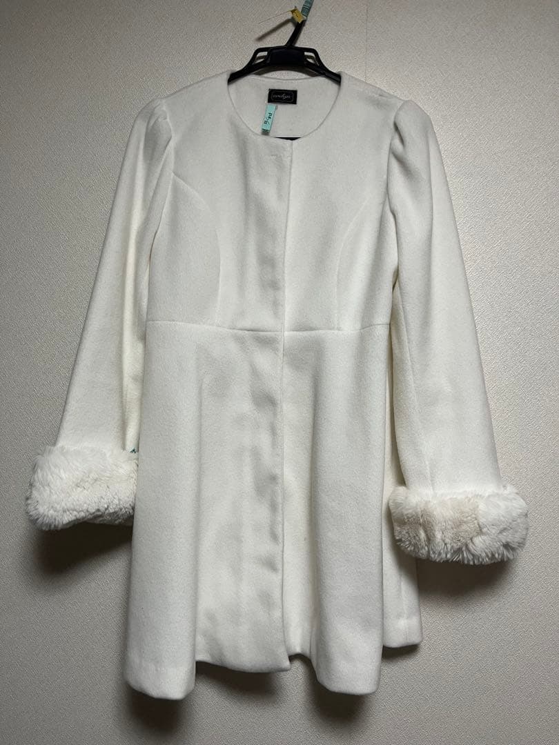 evelyn コート 2023 ホワイト