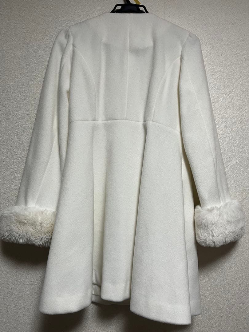 evelyn コート 2023 ホワイト