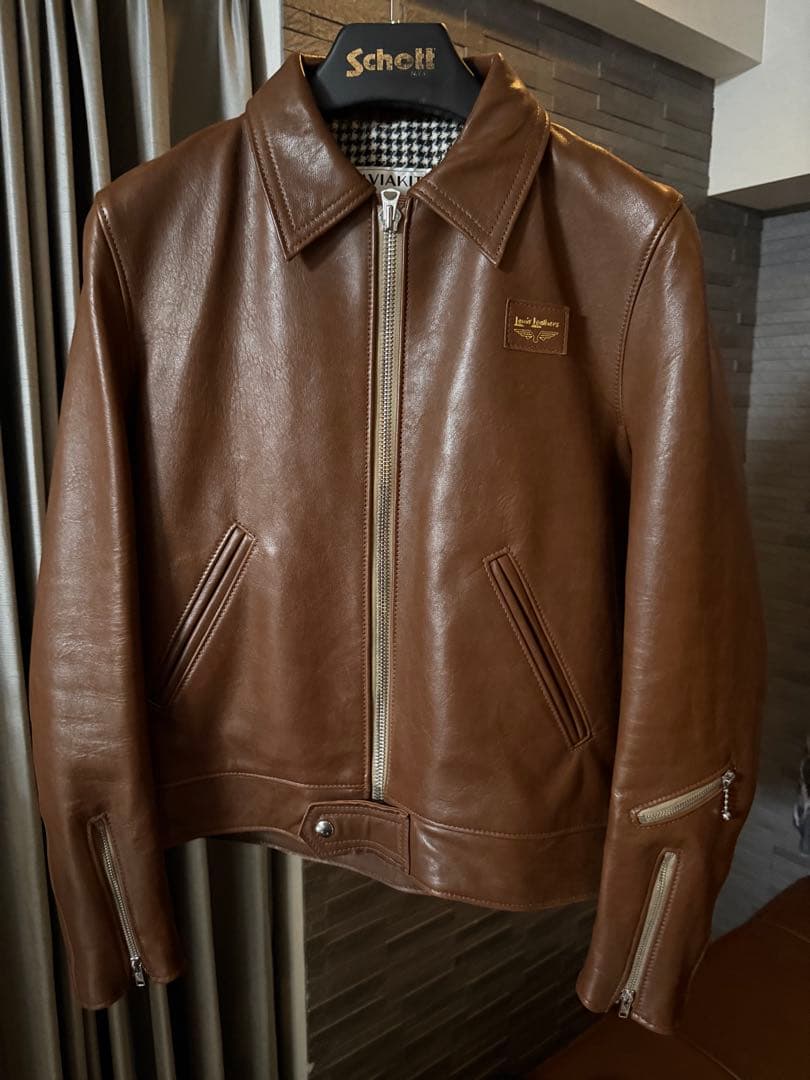 ルイスレザー　コルセア　40 茶色