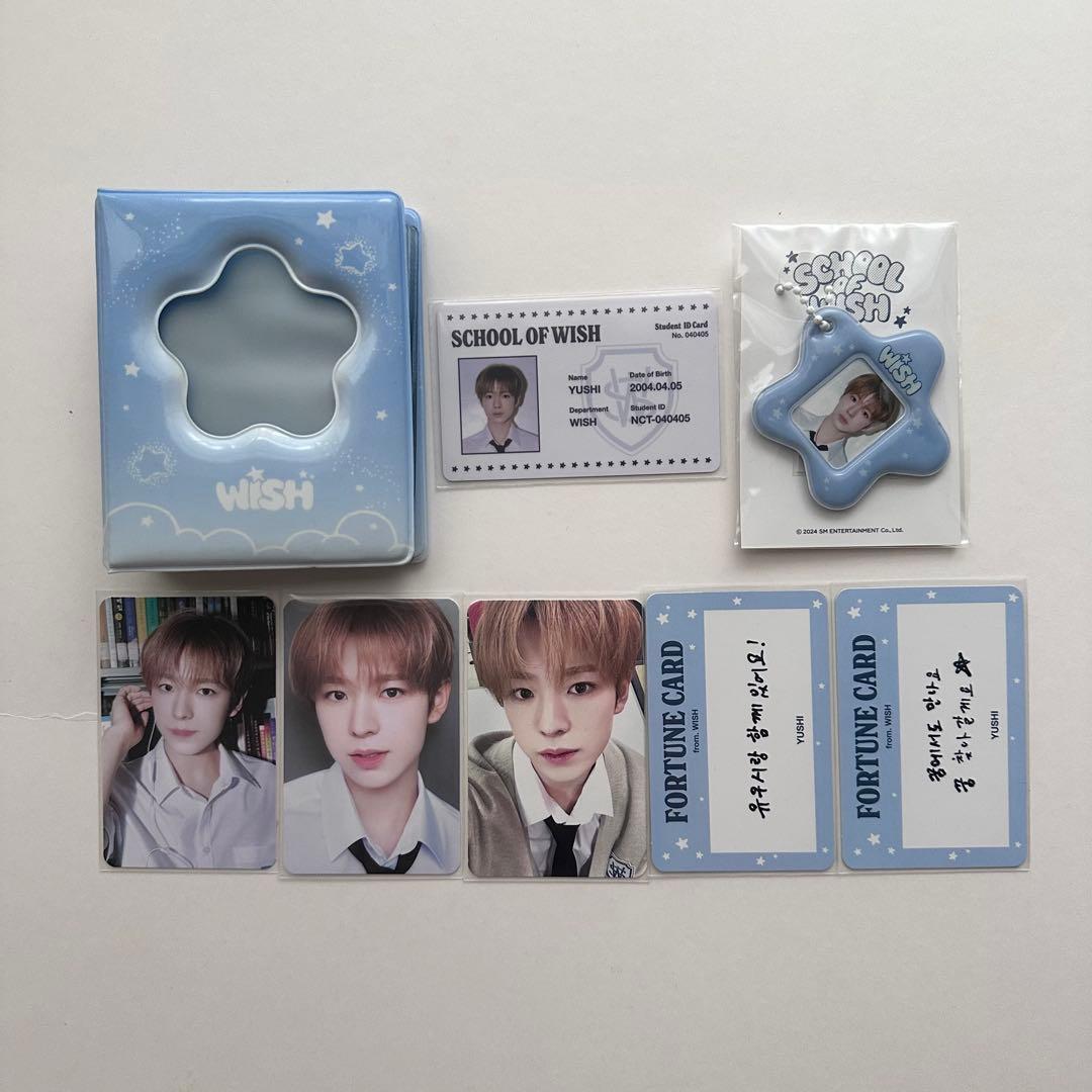 nct wish ユウシ school of wish トレカ セット