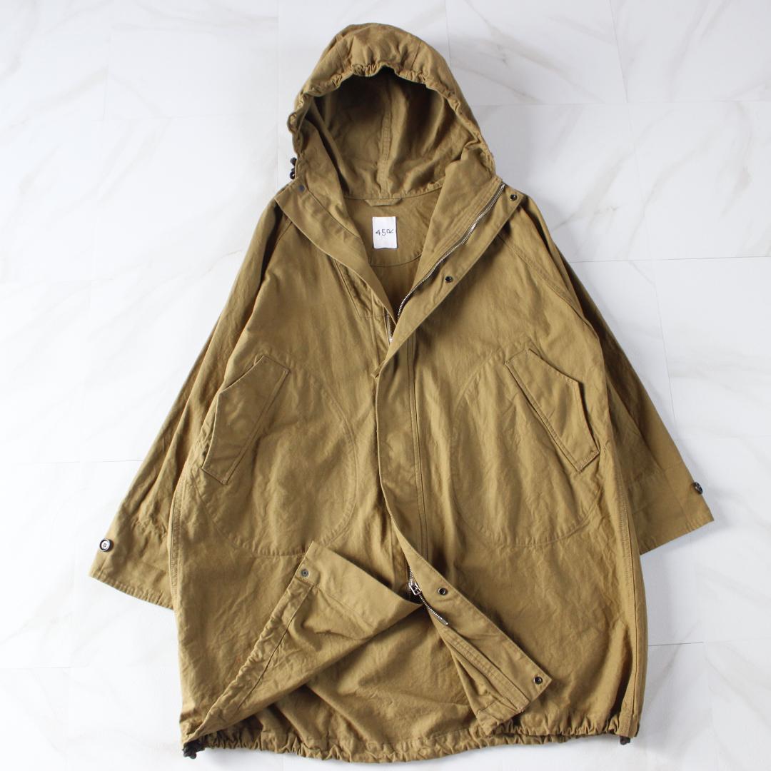 【現行タグ】45R サードオックスフォードのスノーパーカー F カーキ R刺繡