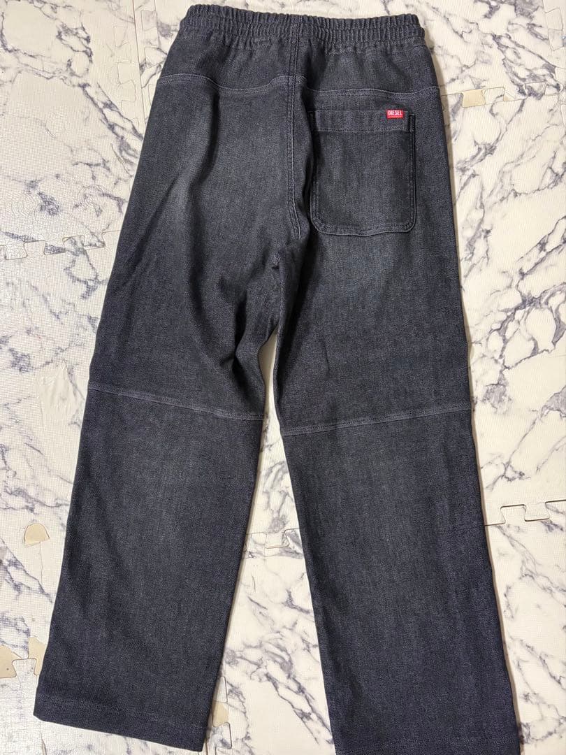 新品　DIESEL ディーゼル　ワイドデニム　ブラック　xs ユニセックス