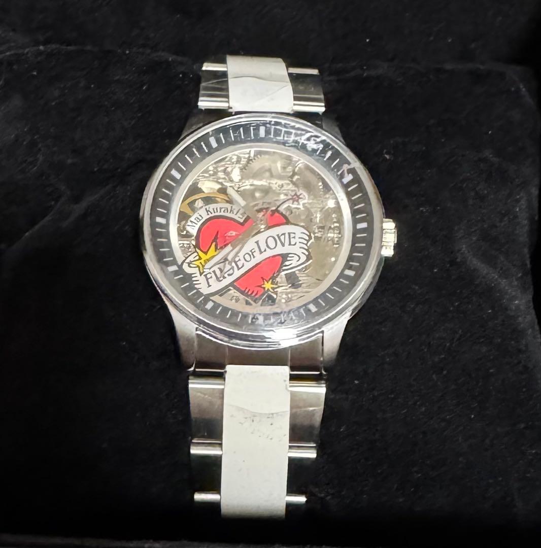 【未使用美品】倉木麻衣 FUSE OF LOVEツアーグッズ 手巻き時計