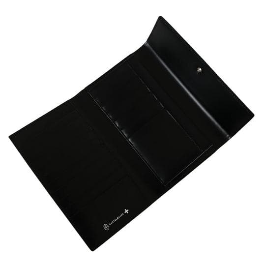 カステルバジャック 牛革 長財布 多収納デザイン オレンジ