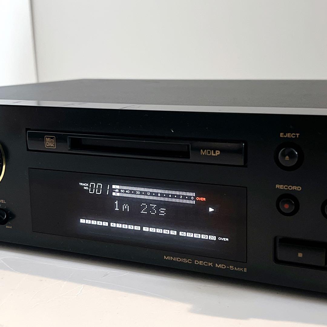 【良品・動作品】 TEAC MD-5MK2 MDデッキ　MDレコーダー