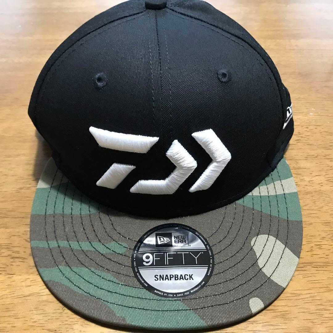 値下　DAIWA 9FIFTY スナップバックキャップ BK/迷彩/NEWERA
