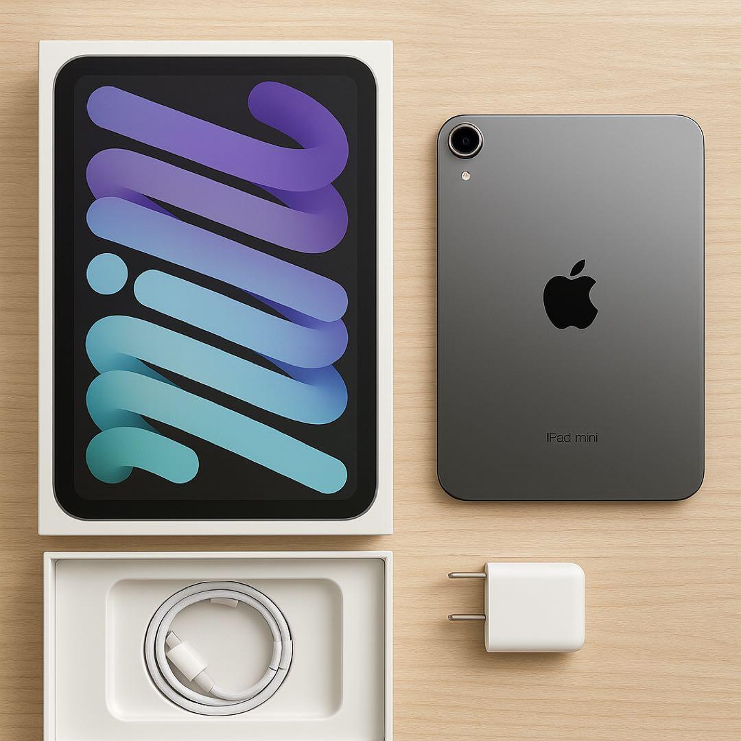 【極美品】ipadmini7 128G Wi-Fiモデル第７世代　スペースグレイ