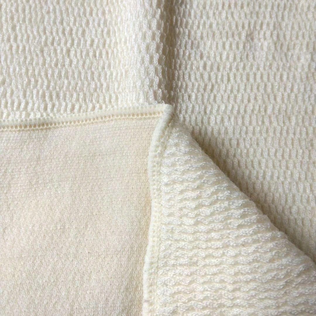 ひだまり肌着　男女兼用　長袖＋ズボン下　２点セット　日本製　Lサイズ　暖かい