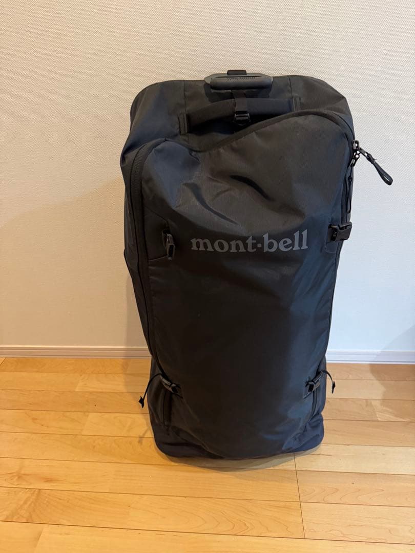 値下げ　モンベル　ウィーリーダッフル　ブラック　100L