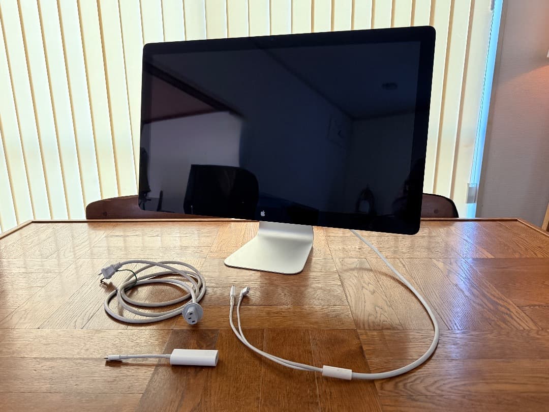 （ジャンク）ThunderboltDisplay 27 USB-C変換コネクタ付