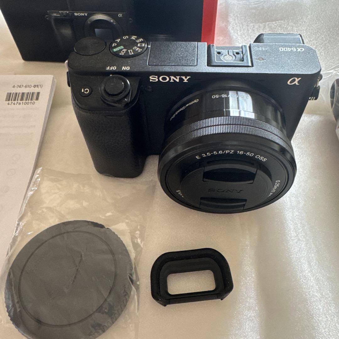 SONY α6400 ミラーレス一眼 16-50mmレンズ付き