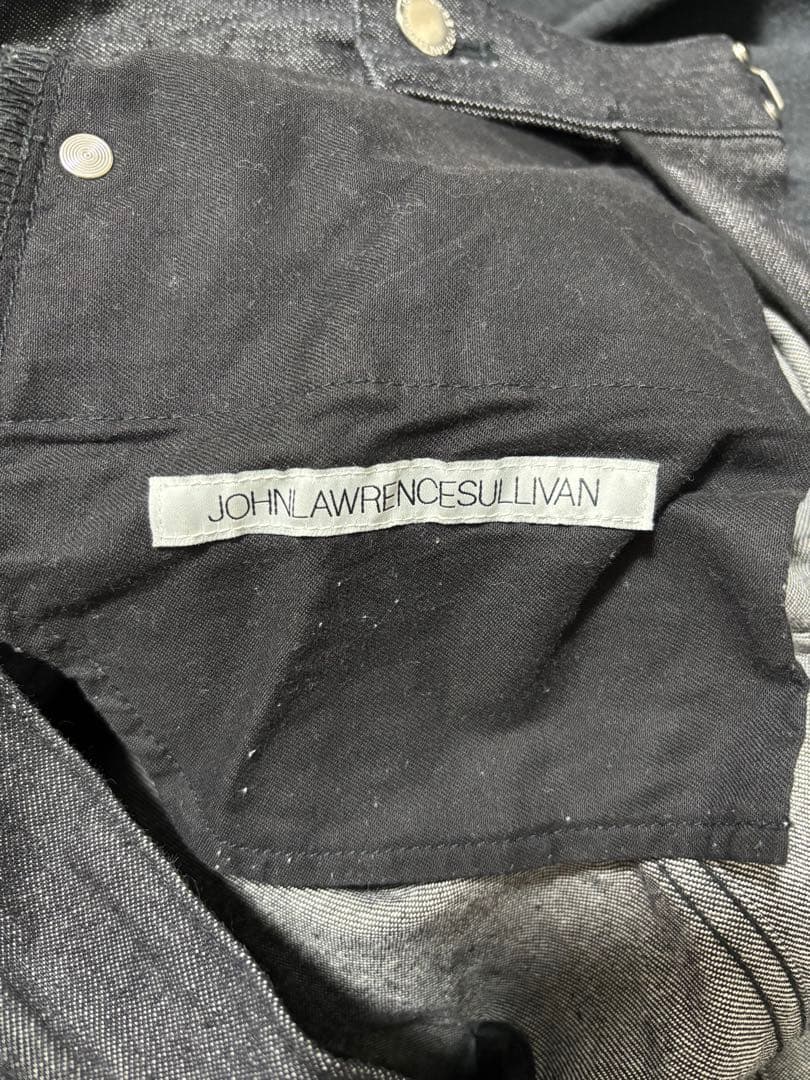 パンツ RIGID DENIM WIDE PANTS (SHORT LENGTH)