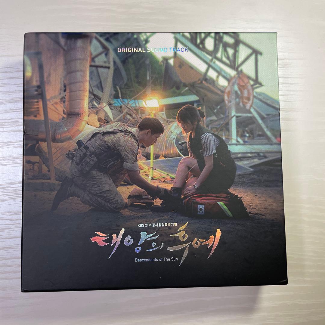 韓国ドラマ「太陽の末裔 」OST♪ vol.1vol.2セットCD＋DVD台湾版