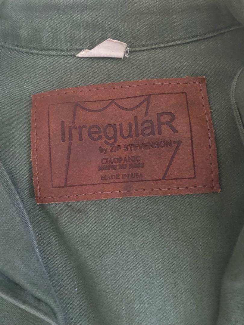 ⭐️値下げしました⭐️Irregular グリーンミリタリージャケット