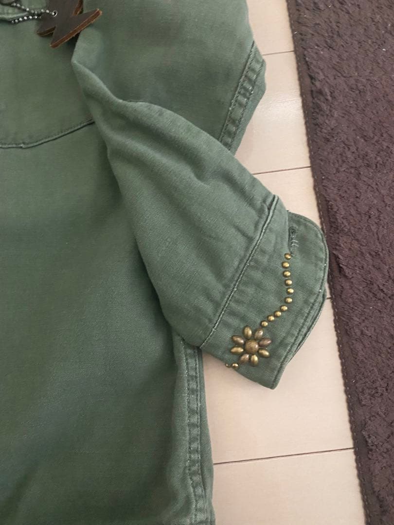 ⭐️値下げしました⭐️Irregular グリーンミリタリージャケット