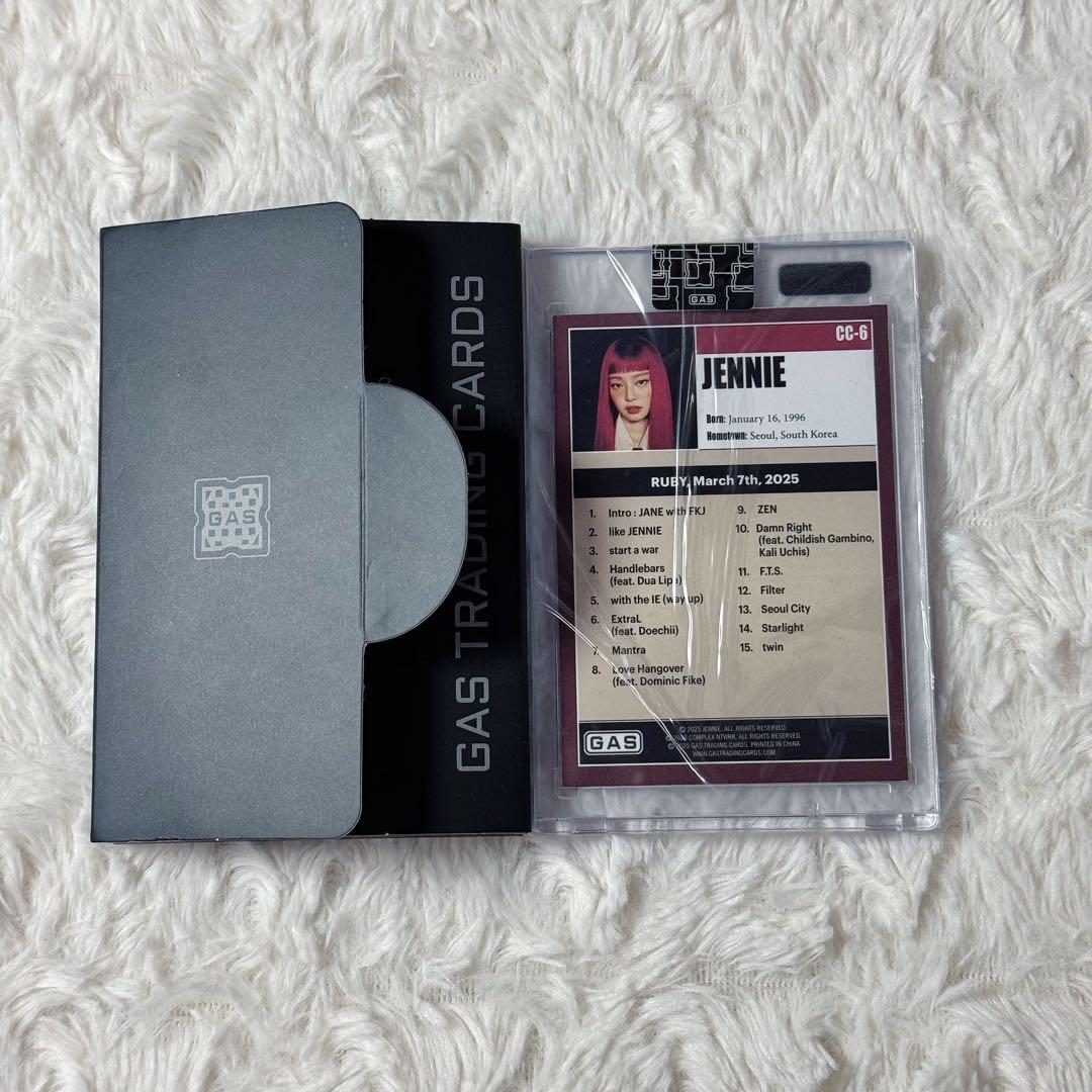 【公式】 BLACKPINK JENNIE GAS アジア限定トレカ