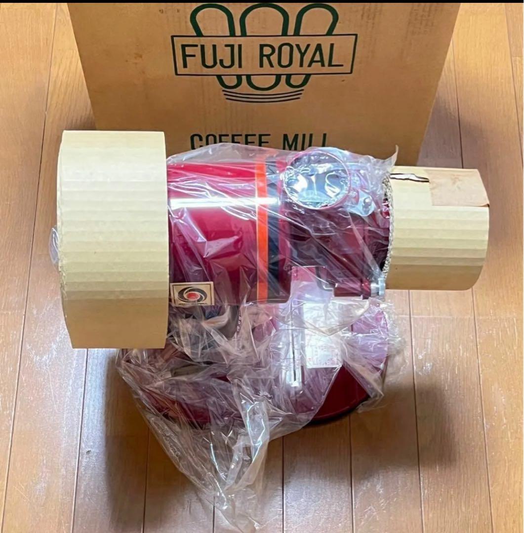 コーヒーミル　フジローヤル　r-400 レッド　FUJI 