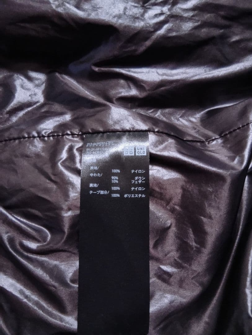 ユニクロ+JジルサンダーダウンコートブラックM