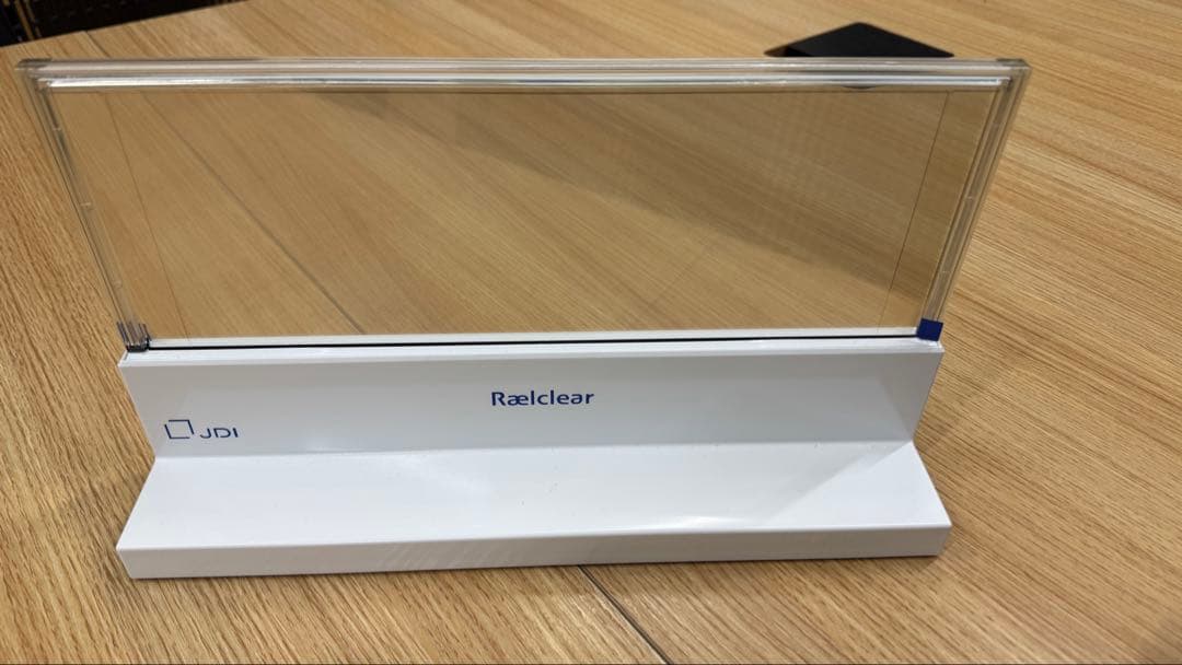 【希少】透明ディスプレイ Raelclear JDI スタンド型ディスプレイ