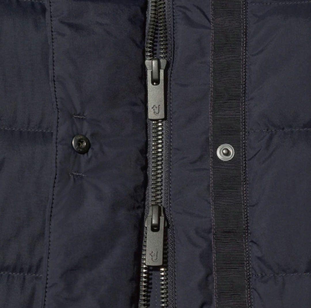 ユニクロ　プラスJ　ウルトラライトダウンフーデッドコート　ブラックXL