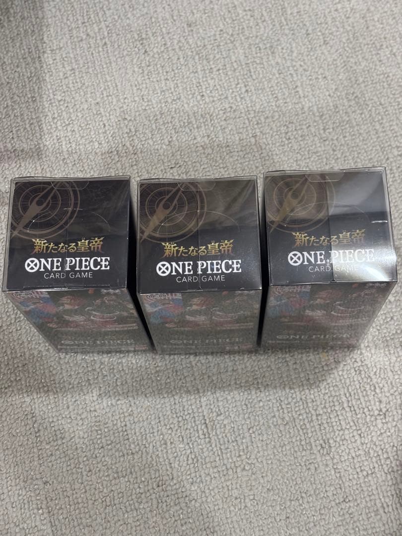 未開封 新たなる皇帝 3BOX ワンピース