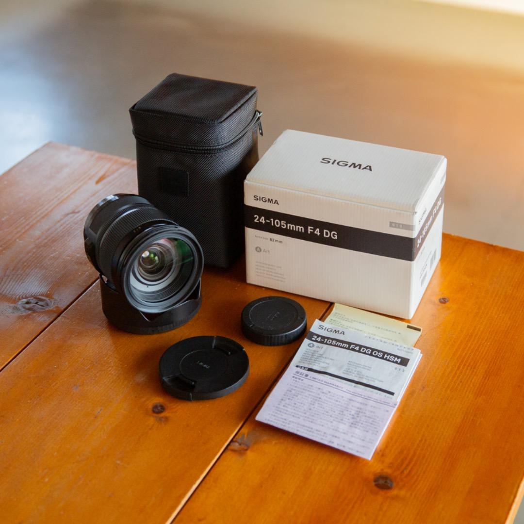 【美品】siguma 24-105mm F4 DG EFレンズ