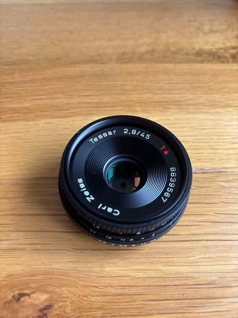 フィルムカメラ CONTAX Carl Zeiss Tessar 45mm 2.8