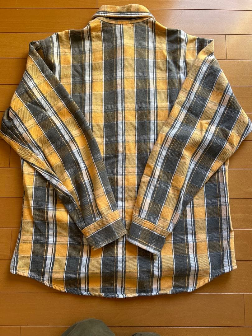 90s USA製　セントジョンズベイ　ネルシャツ M