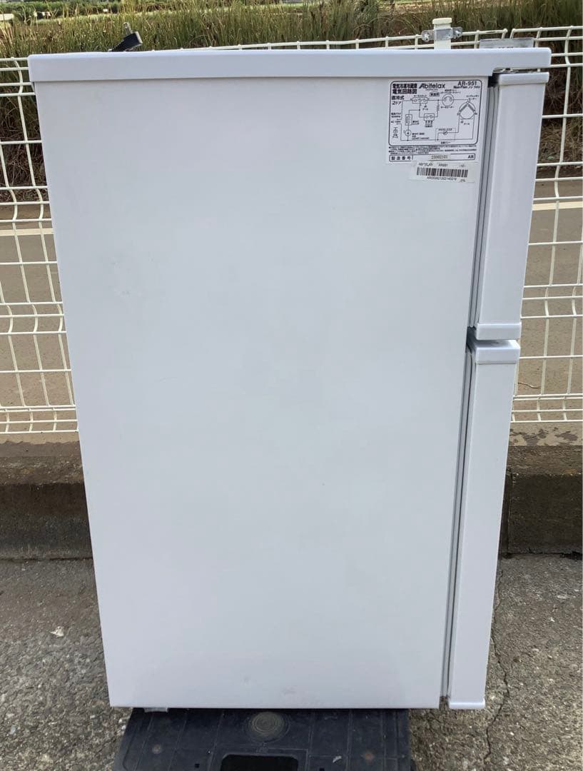 まりも アビテラックス 2ドア冷蔵庫 AR-951 2023年製 90L