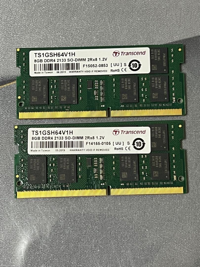 メモリー Transcend 8GB DDR4 2133MHz SO-DIMM