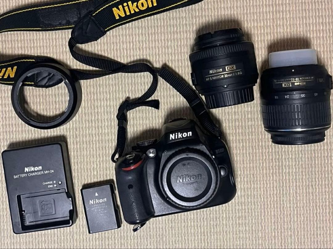 Nikon d5100 レンズ2こセット