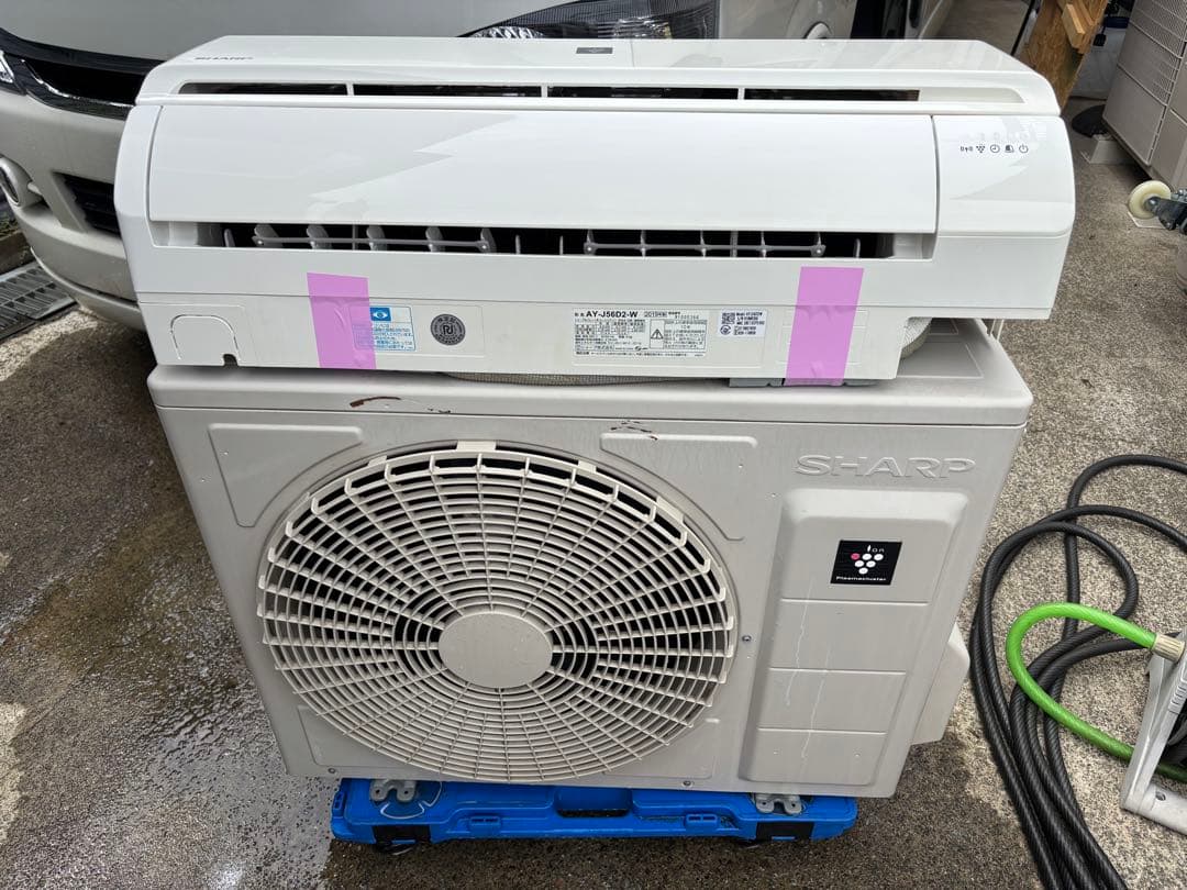 SHARP AY-J56D2-W エアコン本体 2019y