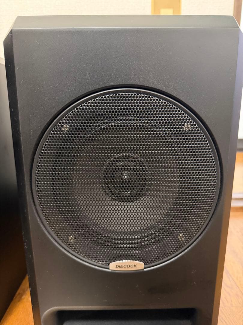 DIECOCK ブラック スピーカー ペア