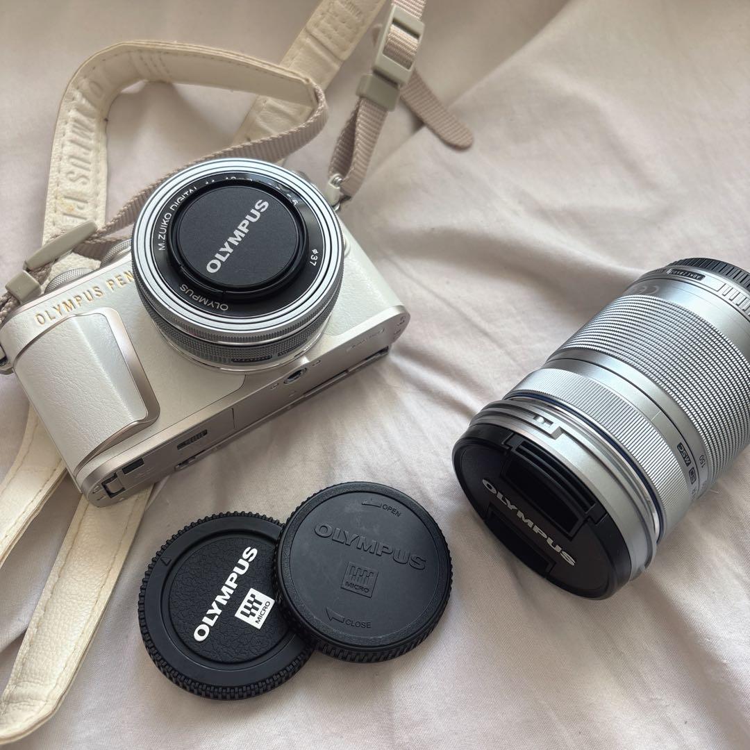 OLYMPUS PEN e-pl10 ホワイト 交換レンズ付き