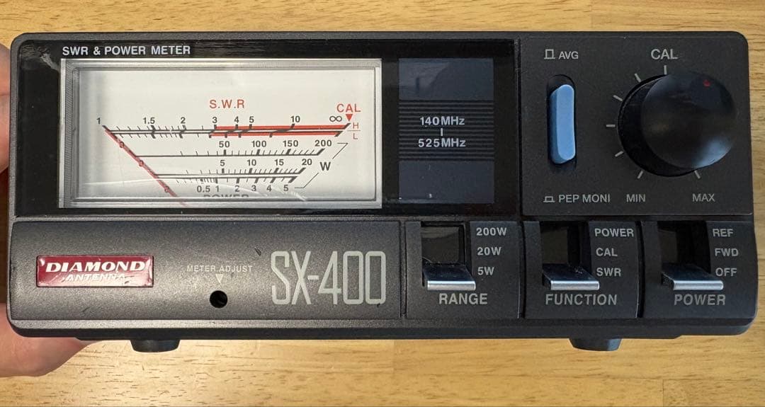 Diamond SX-400 SWR計