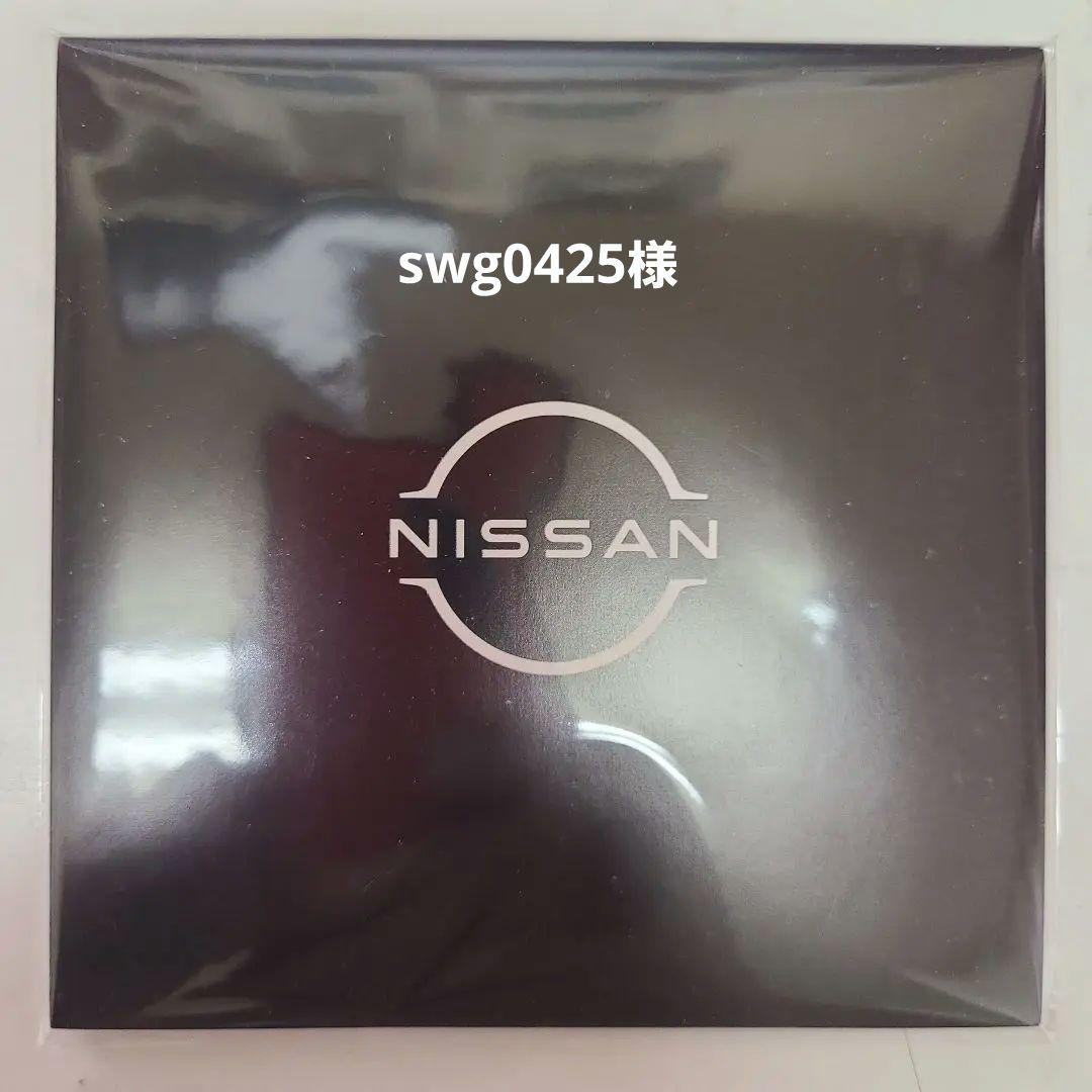 Nissan ロゴ入り ブラックメモ帳