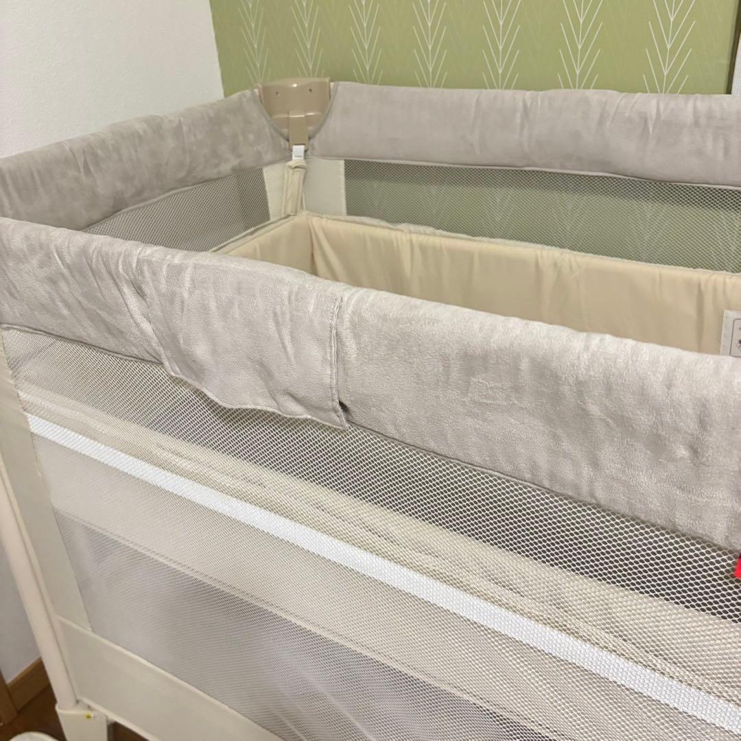 ＊美品＊アップリカ　ココネルエアープラス　AB ベビーベッド